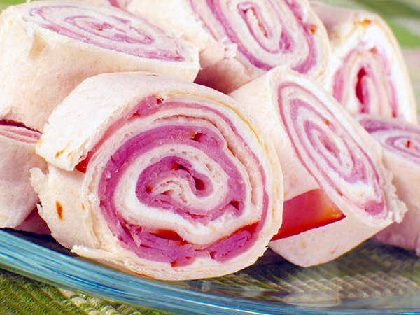 Pinwheels With Ham And Cheese 